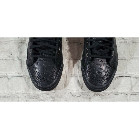 Vans Sk8-Hi LX Jim Goldberg Raised by Wolves Black Leather MENS SIZE 8 WOMEN 9.5